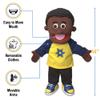 14" Jordan, Black Boy, Hand Puppet view 3