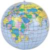 Inflatable Earth Globe Beach Ball 16" -Blue Oceans view 2