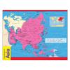 Continent of Asia Learning Chart view 1