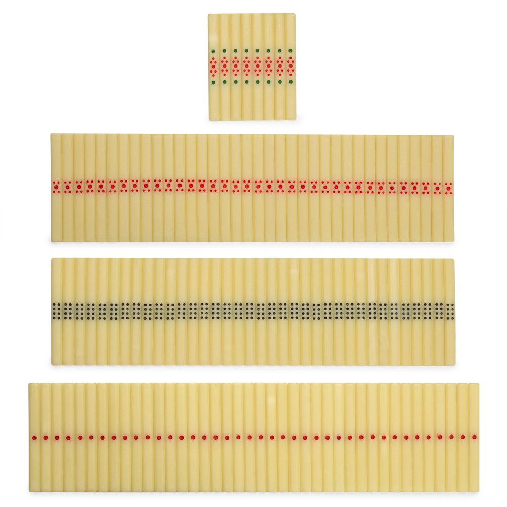 Yellow Mountain Imports Chinese Mahjong Scoring/Betting Sticks (Ivory) - Set of 120