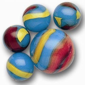 Mega Marbles - SERPENT MARBLES NET (1 Shooter Marble, 24 Player Marbles & 2 Display Rings)