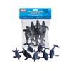 Wild Republic 83783 Polybag Whales and Dolphins, Humpback Whale, Orca, Dolphins, Kids Gifts, 7 - Pieces view 1