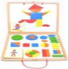 DJECO Wooden Magnetic Shapes - Build Geometric Art & Patterns for Home, School or Gifts - Fun & Creative for Family & Friends, Educational Wooden Toys for Preschool, Kids 4+ view 2
