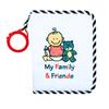 Baby Photo Book, Babys First Photo Album Soft, My First Family Picture Book for Baby, Soft Fabric Cover Easy to Clean, Nontoxic, Holds 17 Photos, Personalize with Your Favorite Pictures, No Hard Edges view 1