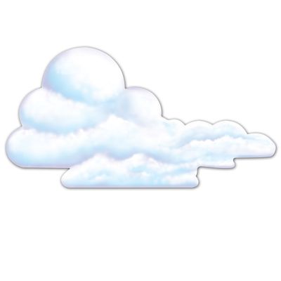 Cloud Cutout Party Accessory (1 count)