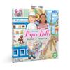 eeBoo Baker and Painter Paper Dolls Set - Reusable Dress-Up Play with Stand-Up Scene, Travel-Friendly Screen-Free Fun for Kids Ages 5 and up view 4