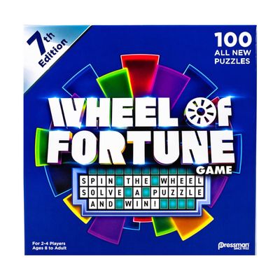 Wheel of Fortune Game: 7th Edition - Spin The Wheel, Solve A Puzzle, And Win by Pressman
