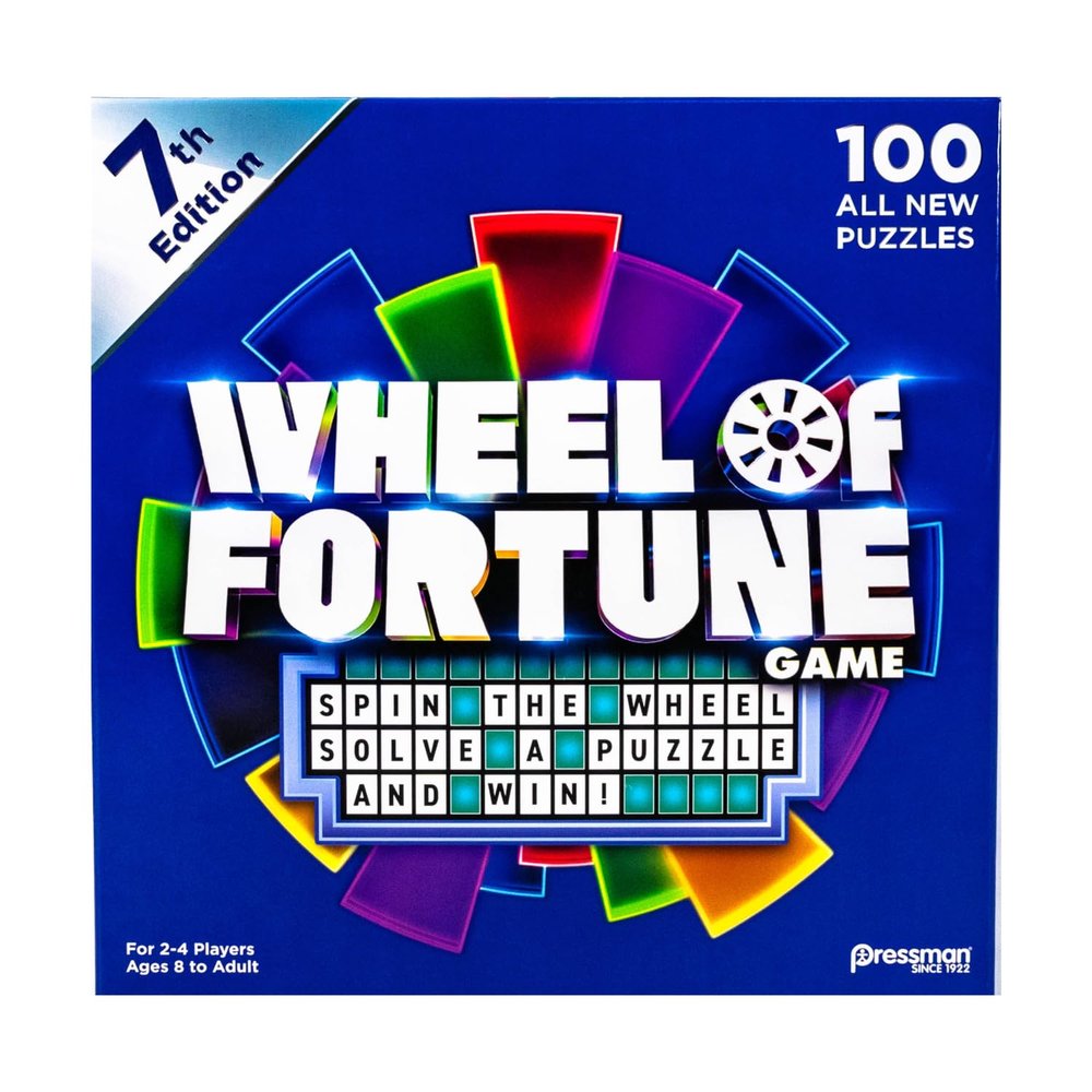 Wheel of Fortune Game: 7th Edition - Spin The Wheel, Solve A Puzzle, And Win by Pressman