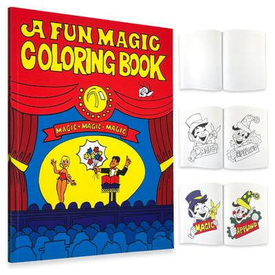 Royal Magic Coloring Book Classic Magic Trick for Kids and Adults, Easy-to-Do Magic Tricks for Beginners, Fun Magic Book with Amazing Transformations, Great for Magic Tricks for Kids Age 6-8