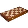 Wegiel Handmade European Professional Tournament Chess Set - Wooden 21 Inch Folding Board with Felt Base & Hand Carved Chess Pieces - Compartment Inside The Board to Store Each Piece view 4