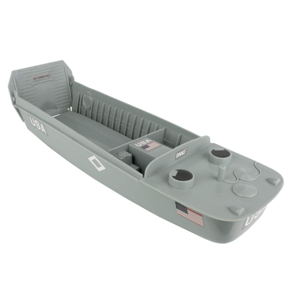 BMC WW2 Higgins Boat LCVP Landing Craft - 1:32 Vehicle for Plastic Army Men