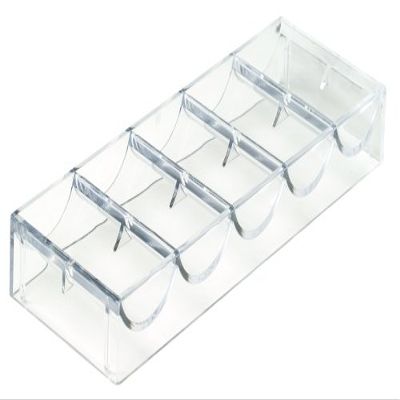 Fat Cat Poker/Casino Game Table Accessory: Poker Chip Tray, 2 Pack