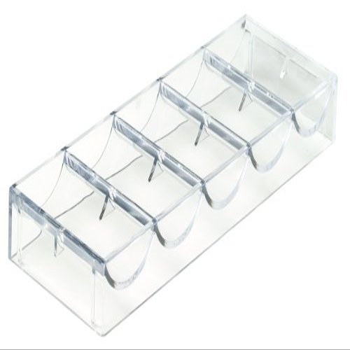 Fat Cat Poker/Casino Game Table Accessory: Poker Chip Tray, 2 Pack