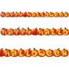 2.1m Happy Halloween Pumpkins Illustrated Cutout Banner Party Decoration view 1