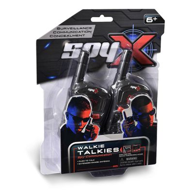 MukikiM SpyX / Spy Walkie Talkies - Made for small hands and doubles as a Spy Toy for Buddy Play. Perfect addition for your spy gear collection!