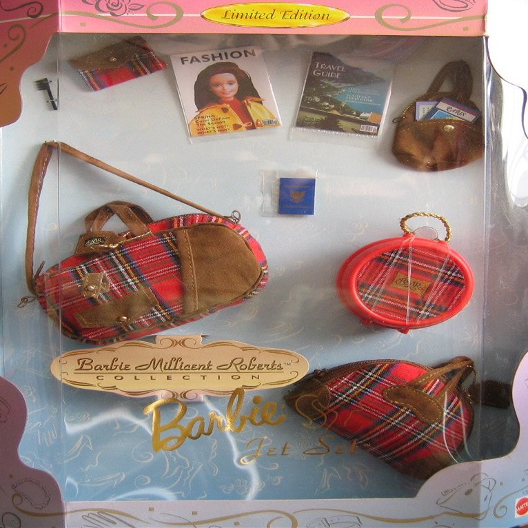 1997 Barbie Collectibles - Barbie Millicent Roberts Collection - Jet Set Accessory Set