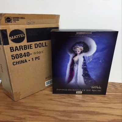2001 Barbie Collectibles - Bob Mackie International Beauty Collection - Fantasy Goddess of Arctic Barbie
