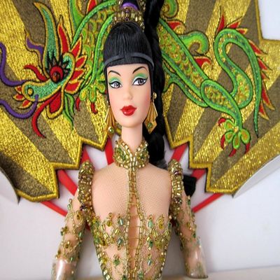 2000 Barbie Collectibles - Bob Mackie International Beauty Collection - Fantasy Goddess of Asia Barbie