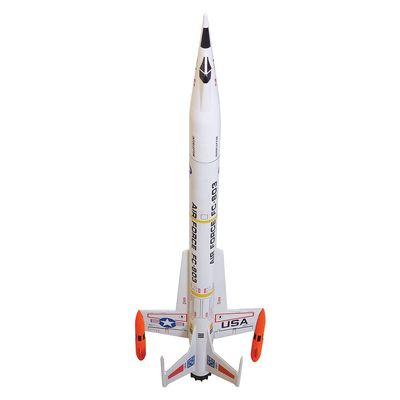 Estes 1250 Interceptor Flying Model Rocket Kit for 12 years old and up with Adult Supervision for under 12