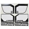 Bittydesign "Zefirus" Lexan 1/8 Buggy & Truggy Wing (Clear) view 4