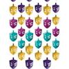 Party America Dreidel Hanging String Decoration 6ct view 1