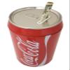 The Tin Box Company Coca Cola Can Bank with Removable Lid, Red view 3