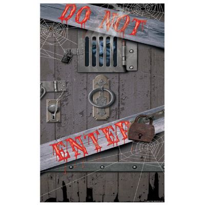 Beistle - Spooky Door Cover - 30" x 5' - Pack of 1