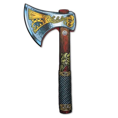 Liontouch - Viking Axe | for Kids Aged 3+ Years | Chief Haralds Medieval Foam Toy for Little Warriors & Berserkers Pretend Play | Safe Weapon & Battle Accessory for Dress Up & Costumes for Boys