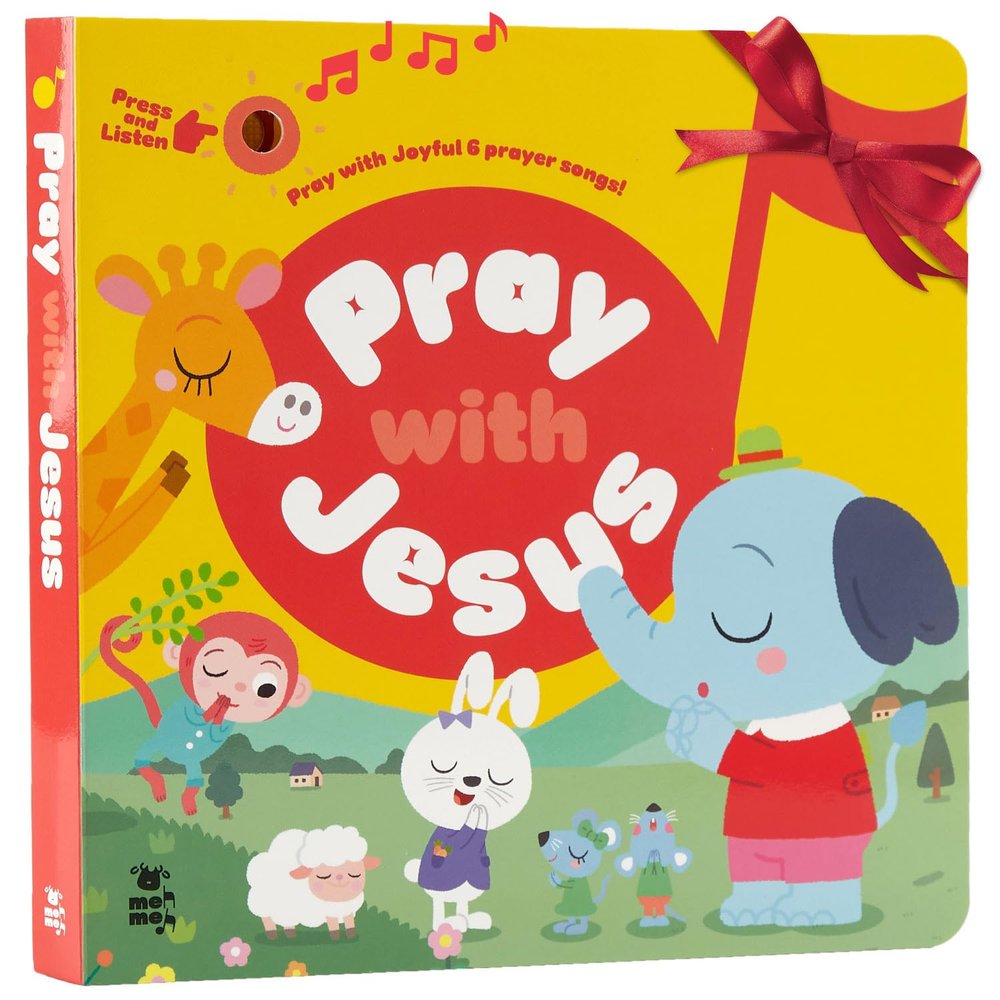 Pray with Jesus  Six Exclusive Prayer Songs, Bible Songs Book for Toddlers, Prayer Book for Toddlers 1-3, Religious Gift Idea for Boys and Girls
