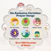 Pray with Jesus  Six Exclusive Prayer Songs, Bible Songs Book for Toddlers, Prayer Book for Toddlers 1-3, Religious Gift Idea for Boys and Girls view 2
