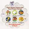 Sleep with Jesus  4 Hymn Melodies and 2 Prayer Songs, Bedtime Music Books for Toddlers, Lullabies for Babies, Prayer Book for Little Ones, Religious Gift Idea- New Year, Baptism Gifts view 2