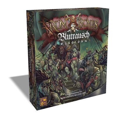 CMON Rum & Bones: Second Tide Blutrausch Legion Board Game