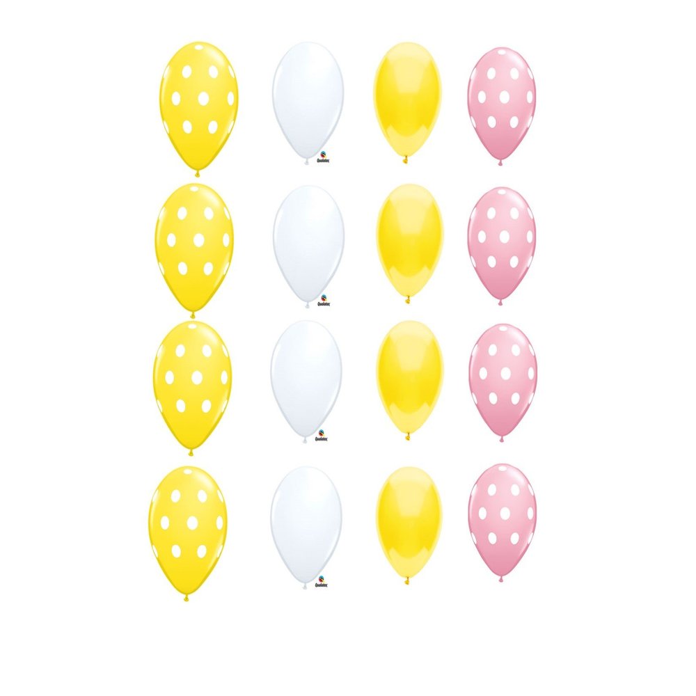Coordinating LATEX PINK LEMONADE STAND LEMON Birthday Balloons Decoration Supplies Fair Summer Picnic