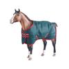 Breyer Traditional Rambo Blanket, Green/Red (1:9 Scale) view 1
