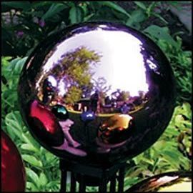 10" Mauve Gazing Globe