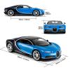 RASTAR RC Bugatti Chiron Remote Control Car, 1/14 Bugatti Chiron RC Car - Blue view 4