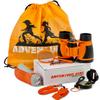 Adventure Kidz Outdoor Exploration Kit, Childrens Binoculars, Flashlight, Compass, Fox Whistle, Magnifying Glass, Backpack. Great Gift Set for STEM, Pretend Play view 1