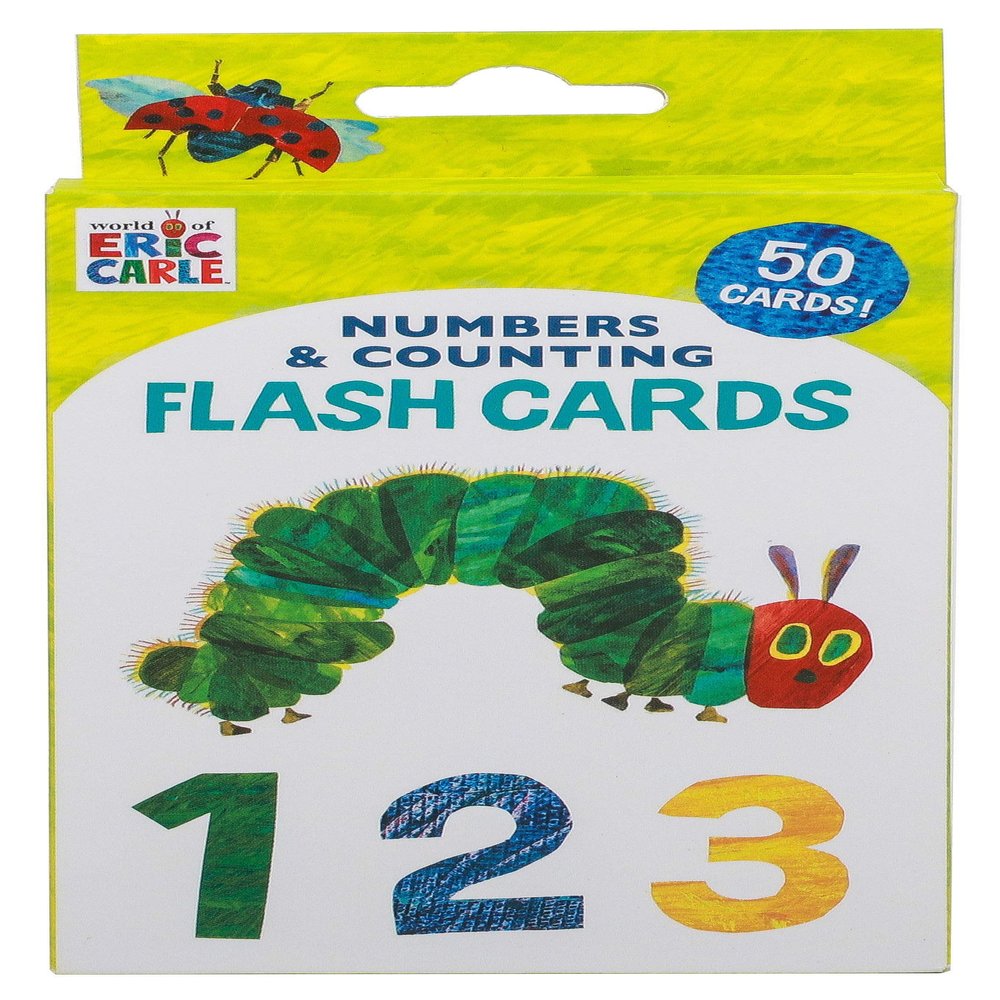 Chronicle Books World of Eric Carle (TM) Numbers & Counting Flash Cards: (Learning To Count Cards, Math Flash Cards for Kids, Eric Carle)