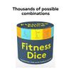 Chronicle Books Fitness Dice: 7 Wooden Dice, Over 45,000 Workout Routines view 2