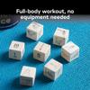 Chronicle Books Fitness Dice: 7 Wooden Dice, Over 45,000 Workout Routines view 4