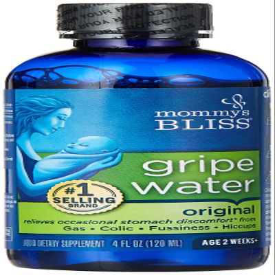 Mommy's Bliss Gripe Water, Liquid, 4-ounce bottle