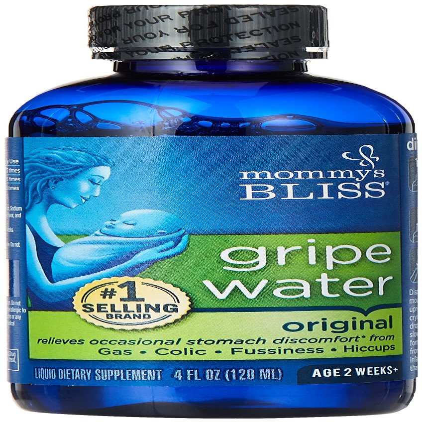 Mommy's Bliss Gripe Water, Liquid, 4-ounce bottle
