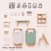 Le Toy Van - SugarPlum Wooden Bedroom Set | Dolls House Accessories Play Set For Dolls Houses | Girls and Boys Doll House Furniture Sets - Suitable For Ages 3+, Daisylane Child Bedroom (ME061) view 3