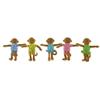 MerryMakers Five Little Monkeys Finger Puppet Playset, Set of 5, Polyvinyl Chloride, 5-Inches Each view 2