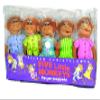 MerryMakers Five Little Monkeys Finger Puppet Playset, Set of 5, Polyvinyl Chloride, 5-Inches Each view 3
