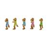 MerryMakers Five Little Monkeys Finger Puppet Playset, Set of 5, Polyvinyl Chloride, 5-Inches Each view 4