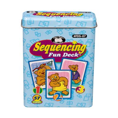 Super Duper Publications | Sequencing Fun Deck Flash Cards | Educational Learning Resource for Children