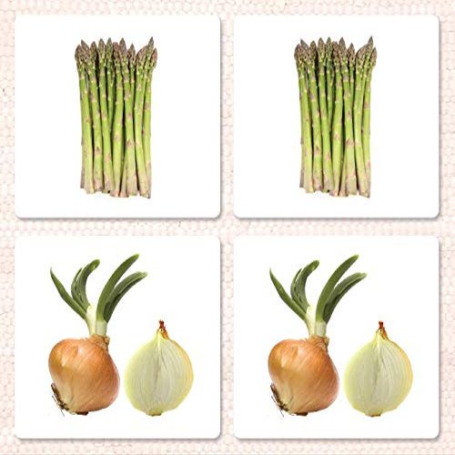 Vegetables Matching Cards