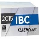 2015 IBC Flash Cards
