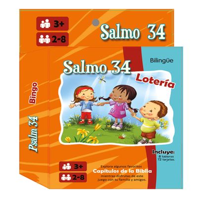 Salmo 34: Bingo (Bilinge) Psalm 34: Bingo